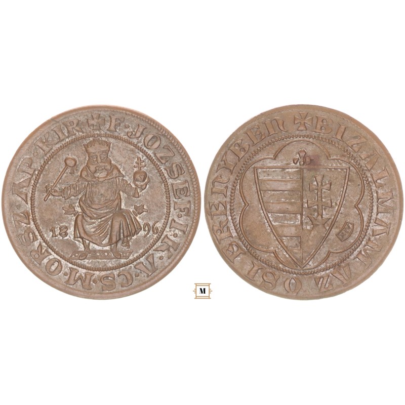 Milleniumi garas bronz próbaverete 1896 RRR!